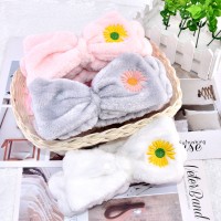 Girl hair accessories Face washing Hairbands SPA Make up cute elastic headband