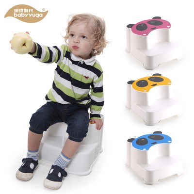 Popular safety and anti-slip plastic bathroom step stool nonslip toilet stool