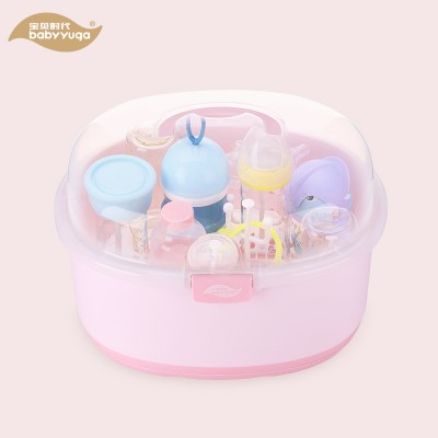 Baby bottle drying rack with cover milk feeding accessories