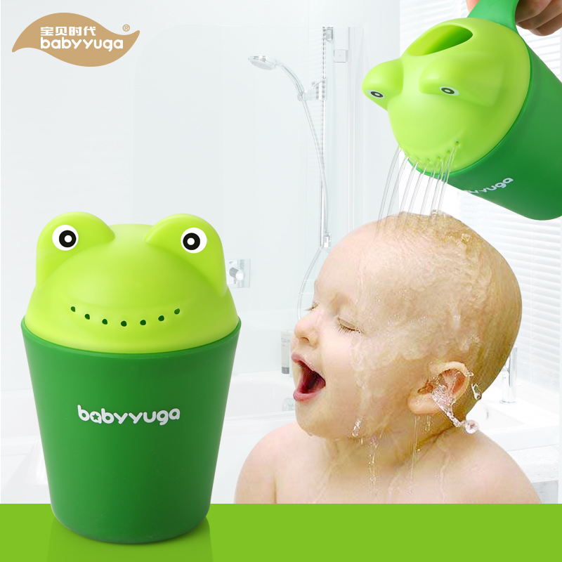 Frog Baby Wash Hair Cup