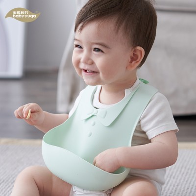 High Quality Soft Silicon Baby Bibs