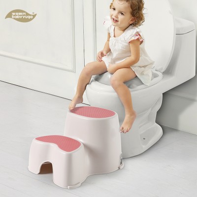 Baby Toilet Anti-slip Step Stool Plastic Children Step Stool